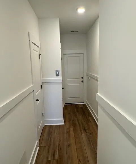 first-floor hallway and elevator