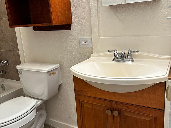 Vanity and medicine cabinet recently upgraded