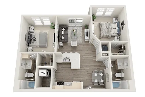 Floor plan Pawleys
