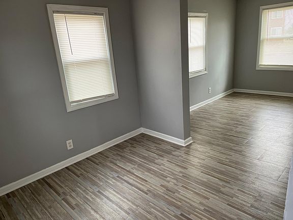 Dining room (nearest in photo) and living room