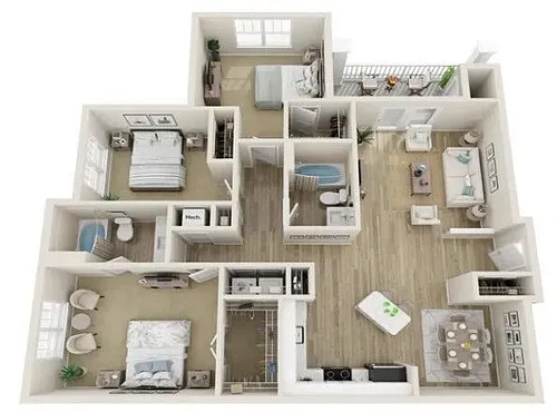 Floor plan The Canton