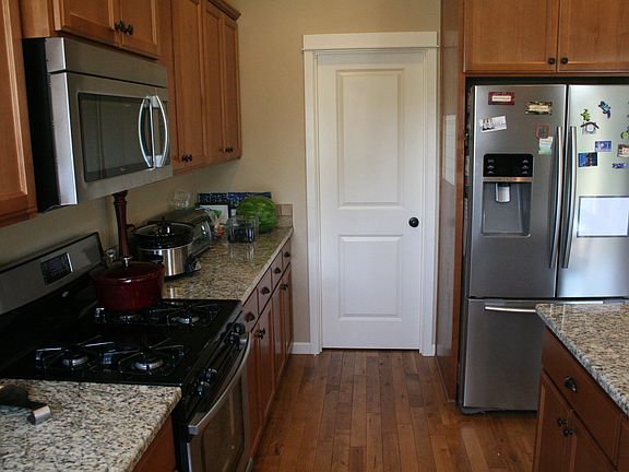 Kitchen with walk in Pantry