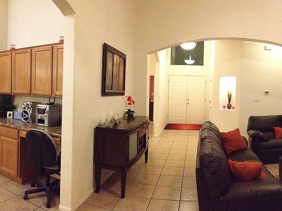 Living room & kitchen