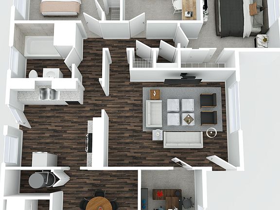 3D Image - Furnishing are AI Generated