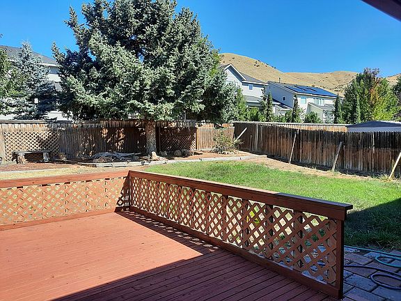 View from the back door