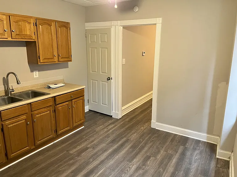 View of basement Door