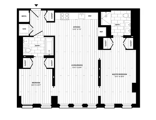 Floor plan B15
