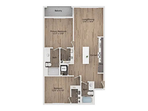 Floor plan B1