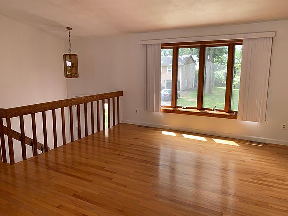Bright cathedral ceiling living room