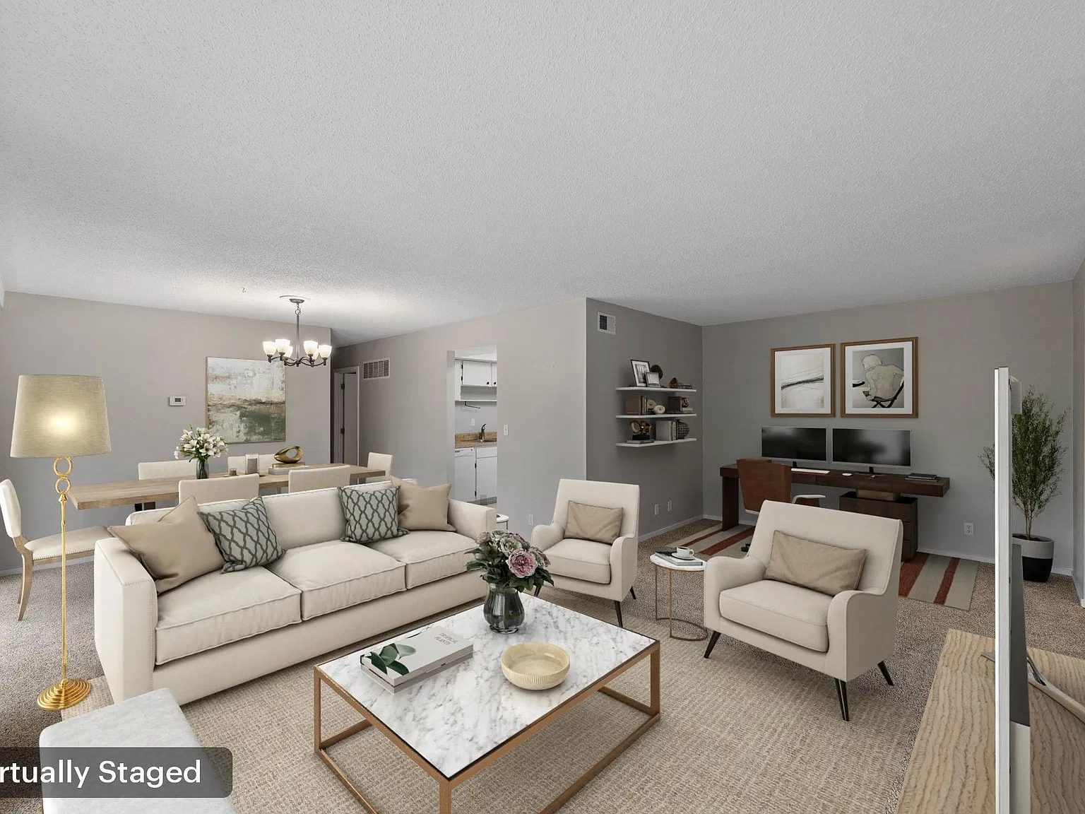 2 bed, 1.5 bath, 1036 sqft, $1,795 — Photo 2