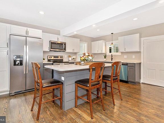 Eating counter and space for a table if you'd like