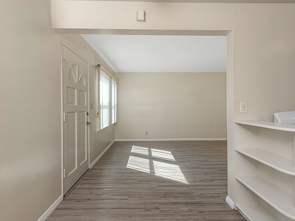Dining nook view to living room