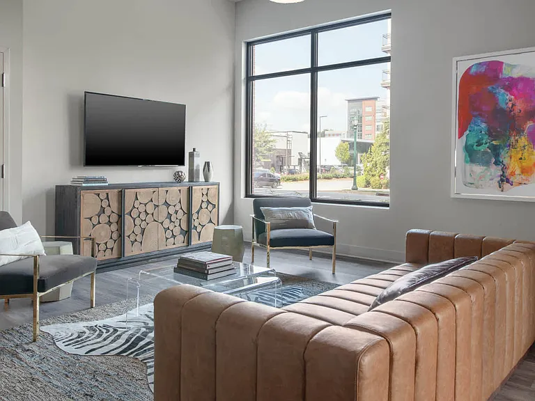 Living Room with Hard Surface Flooring
