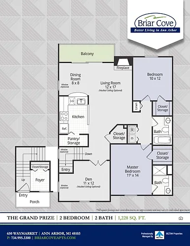 Floor plan Grand Prize