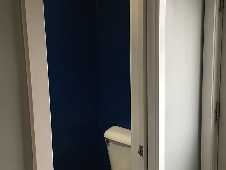 1st floor half bath (off entry way)