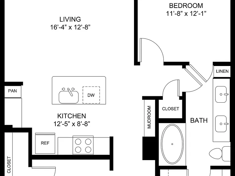 A4 floor plan Ascend at Forum
