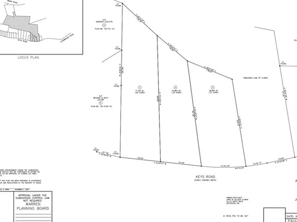 LOT 3 Keys Rd, Warren, MA 01083