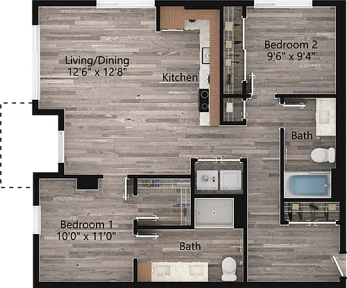Floor plan C14