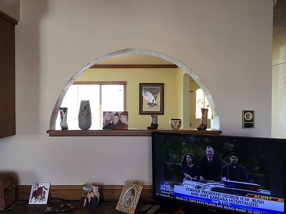 See Through to Kitchen