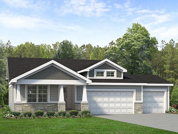 Franklin B 3 Car Garage