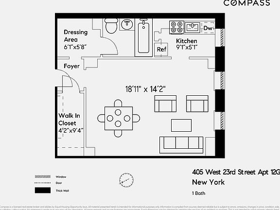 2nd image of 405 W 23rd St APT 12G