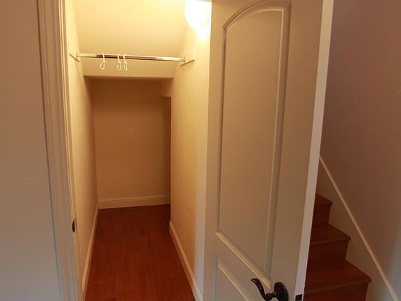 Storage under the stairs