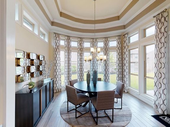 The dining room is an elegant space that s ideal for any occasion from formal celebrations to mornin