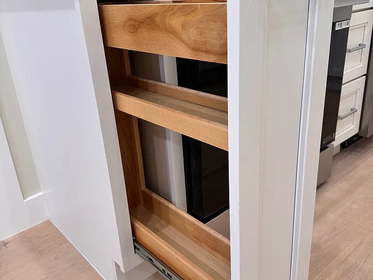 Kitchen - Custom spice rack drawer