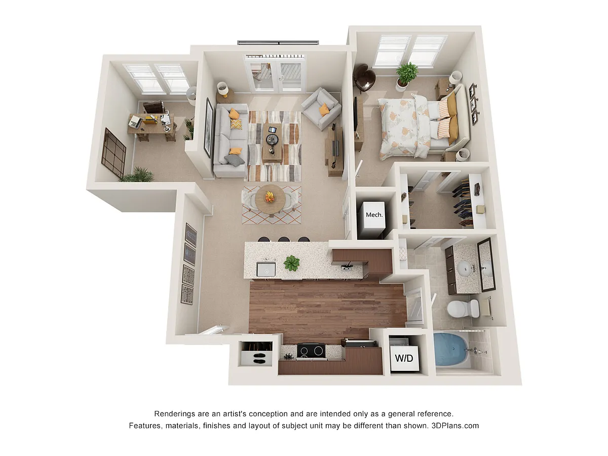 Floor plan Adams