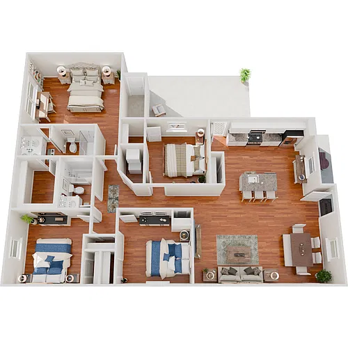 Floor plan The Pinehurst