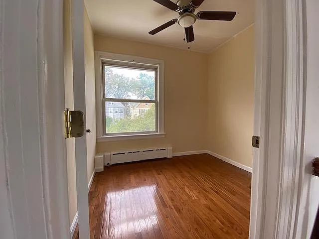 Small bedroom/office (left of staircase)