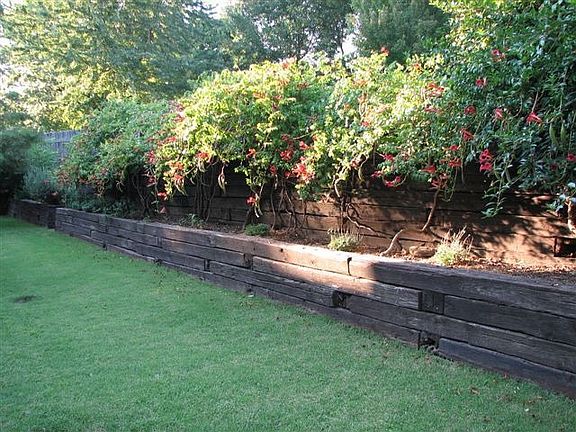 Lower level of backyard