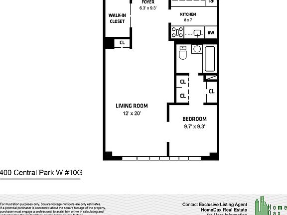2nd image of 400 Central Park W APT 10G