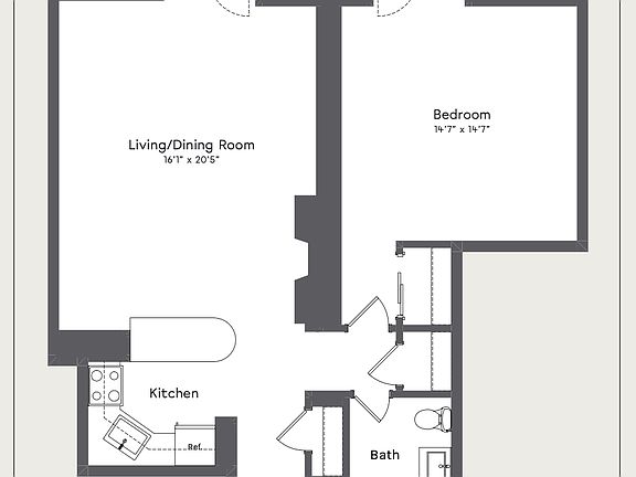 2nd image of 51 Irving Pl #1B