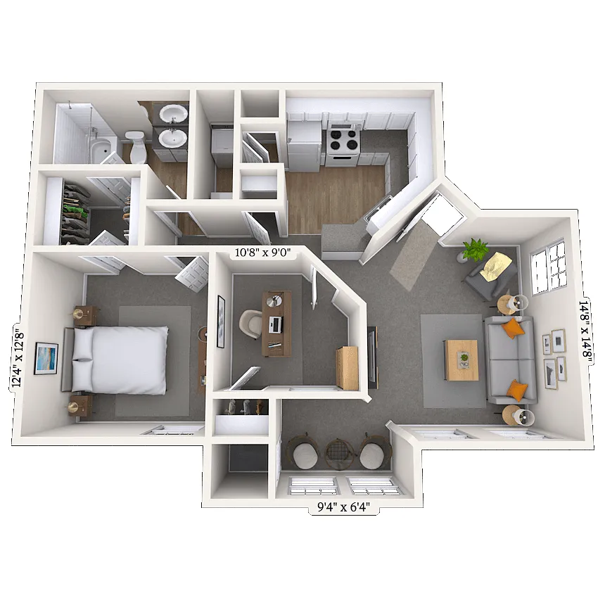 Floor plan The Sandhurst