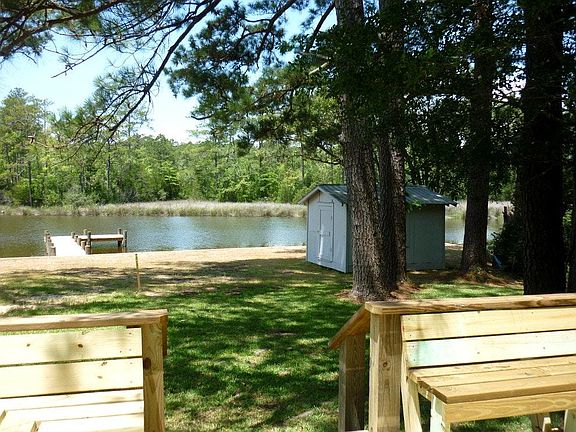 back yard w/ dock