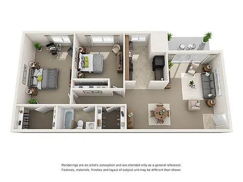 Floor plan The Meyers