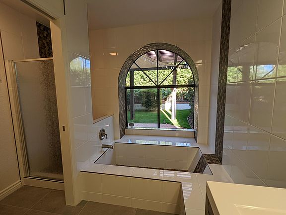 Complete master bathroom remodel, just completed August 2022