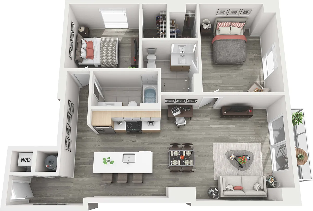 Floor plan Fountainebleau