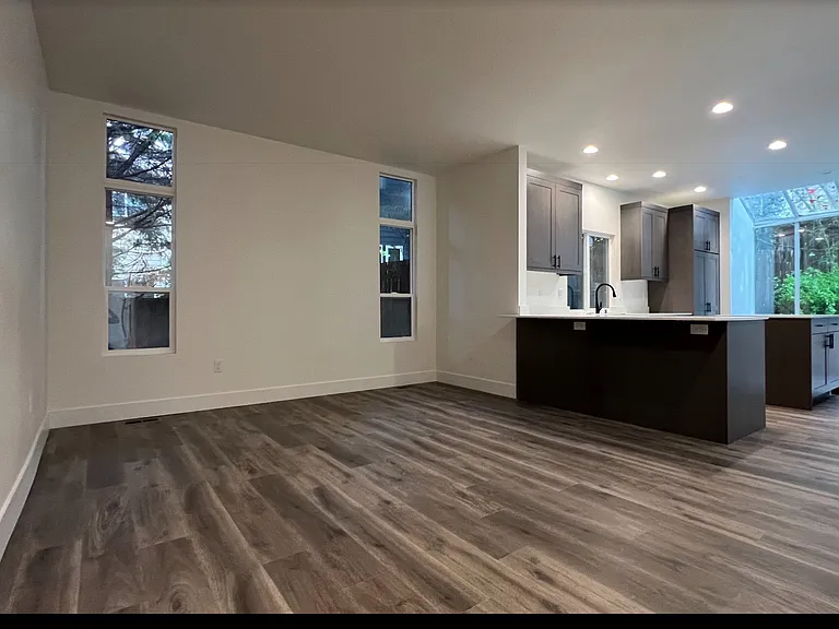 Family room and Kitchen