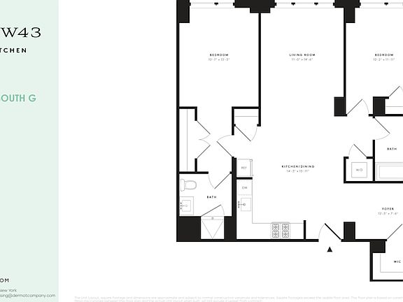 2nd image of 535 W 43rd St S #9G