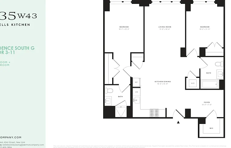 535 W 43rd St S #9GG — Photo 2