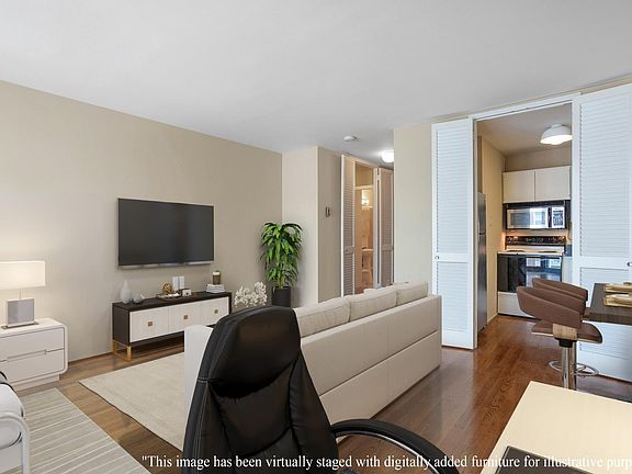 Living Room--Virtually Staged