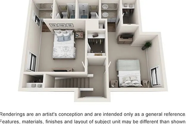 2 Bedroom | 2.5 Bath | Townhouse | 1479 SF | Level 2 2 Bedroom | 2.5 Bath | Townhouse | 1479 SF | Level 2