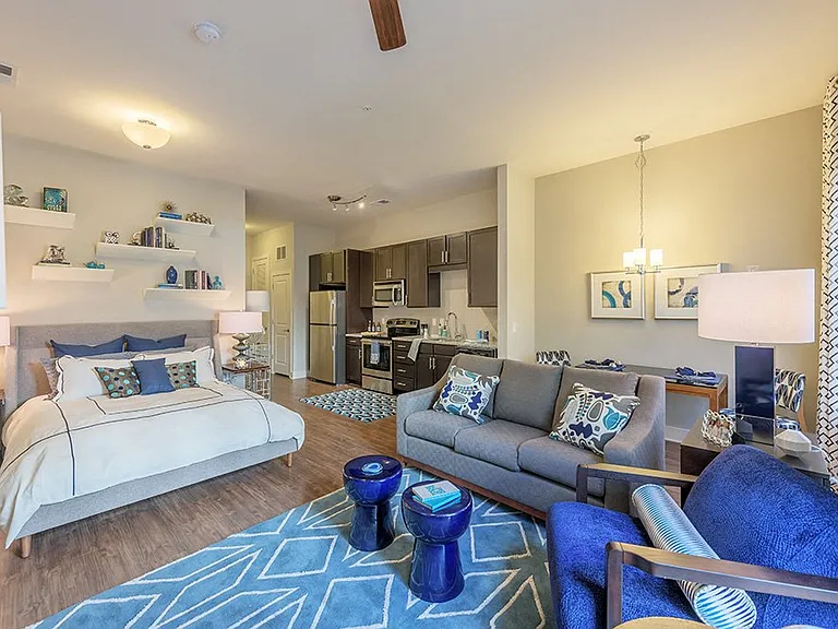 Large Studio Suite Floor Plan