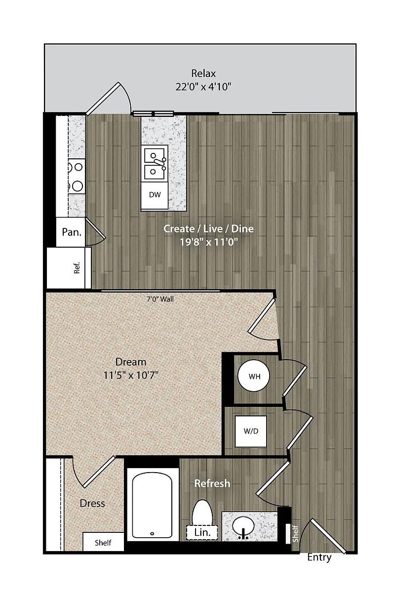 Floor plan A1