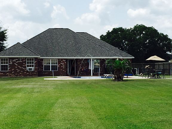 Big back yard with privacy fence