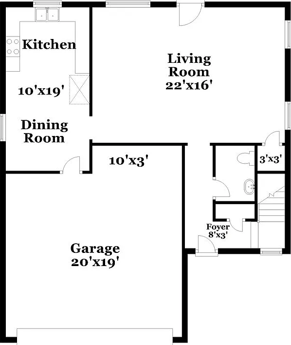3 bed, 2.5 bath, 1450 sqft, $2,520 — Photo 2
