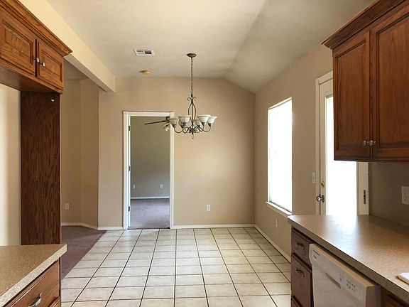 View of dining area from kitchen 