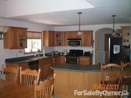 dining room looking into the kitchen
